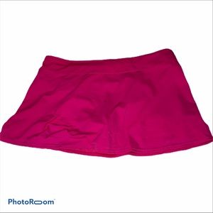 Sonoma Swimsuit Bottoms Swim Skirt in Hot Pink Cute Swim Skort